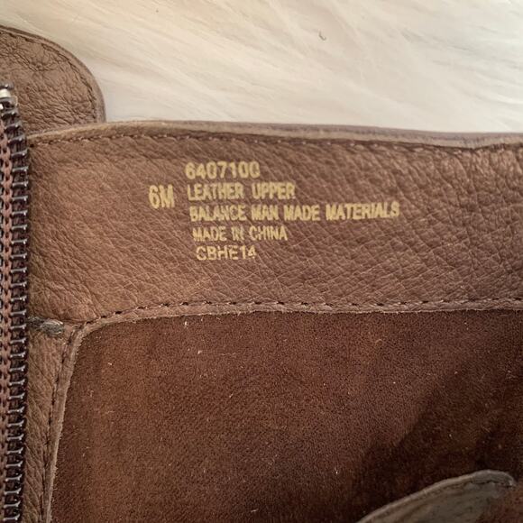 Isola Colleen Heeled Leather Ankle Boot Harness Buckle Equestrian Preppy Brown - Picture 7 of 7